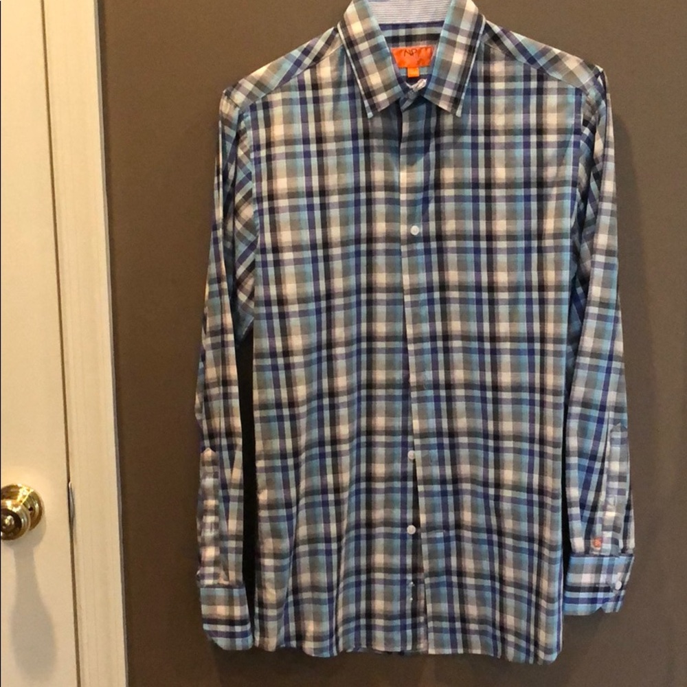 Talia 100% cotton button down. Small.